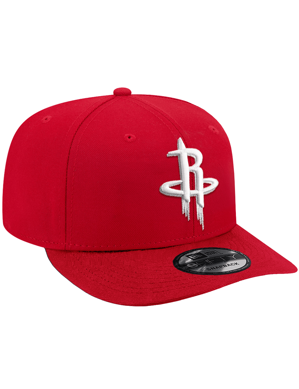 New Era Caps OSFA Houston Rockets New Era NBA Team 9FIFTY Pre-Curved Snapback Hat - Red