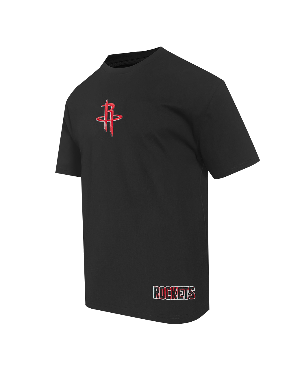 Pro Standard T-Shirts Houston Rockets Pro Standard NBA Wingspan Drop Shoulder T-Shirt - Black