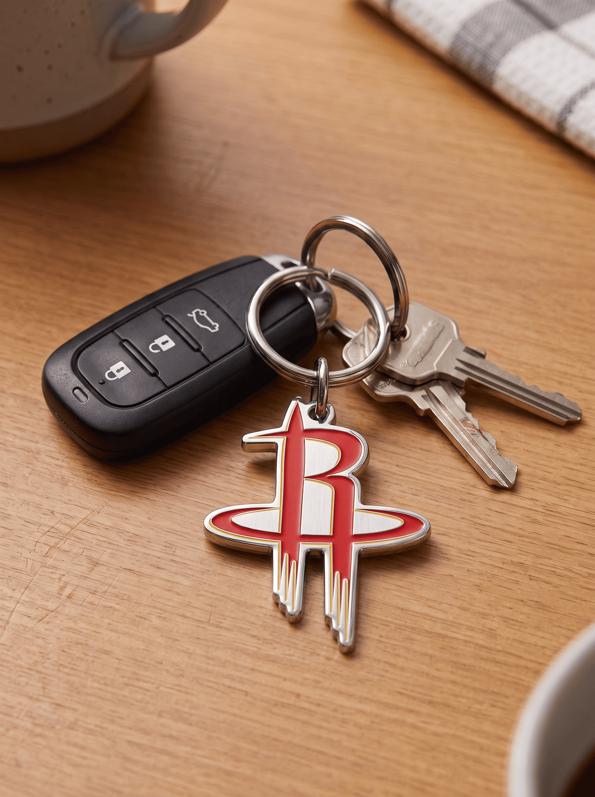 Wincraft Accessories Houston Rockets Wincraft NBA Cloisonne Metal Key Ring