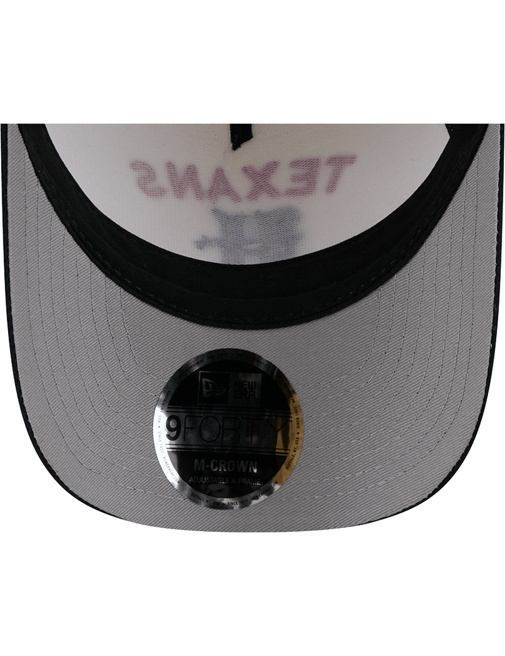 New Era Caps Houston Texans New Era NFL 25 Draft 9FORTY M-Crown Snapback Hat - Chrome