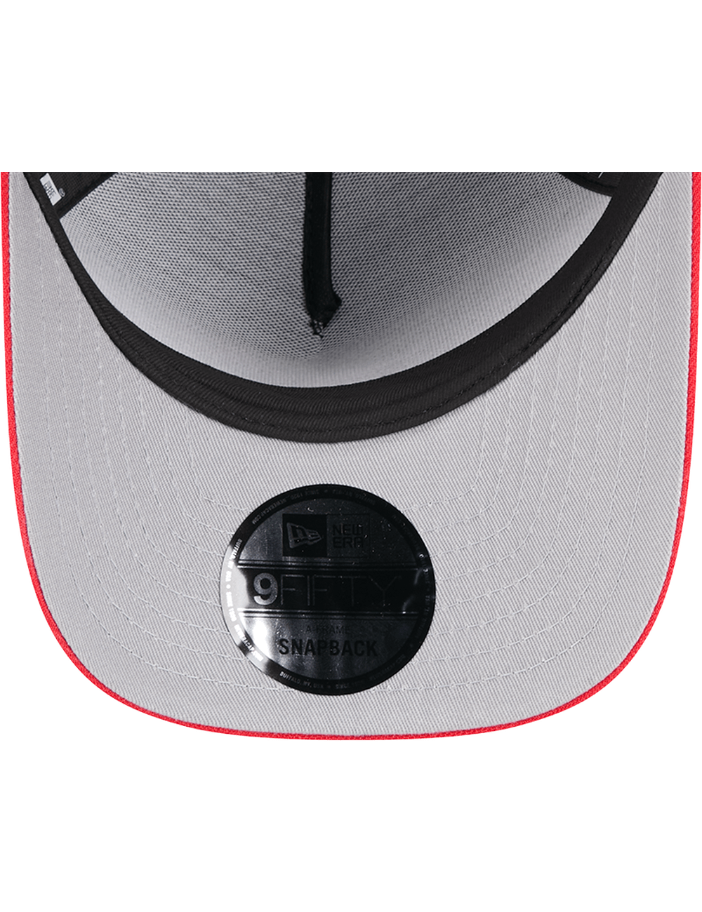 New Era Caps Houston Texans New Era NFL 25 Draft Pre-Curved 9FIFTY A-Frame Snapback Hat - Black
