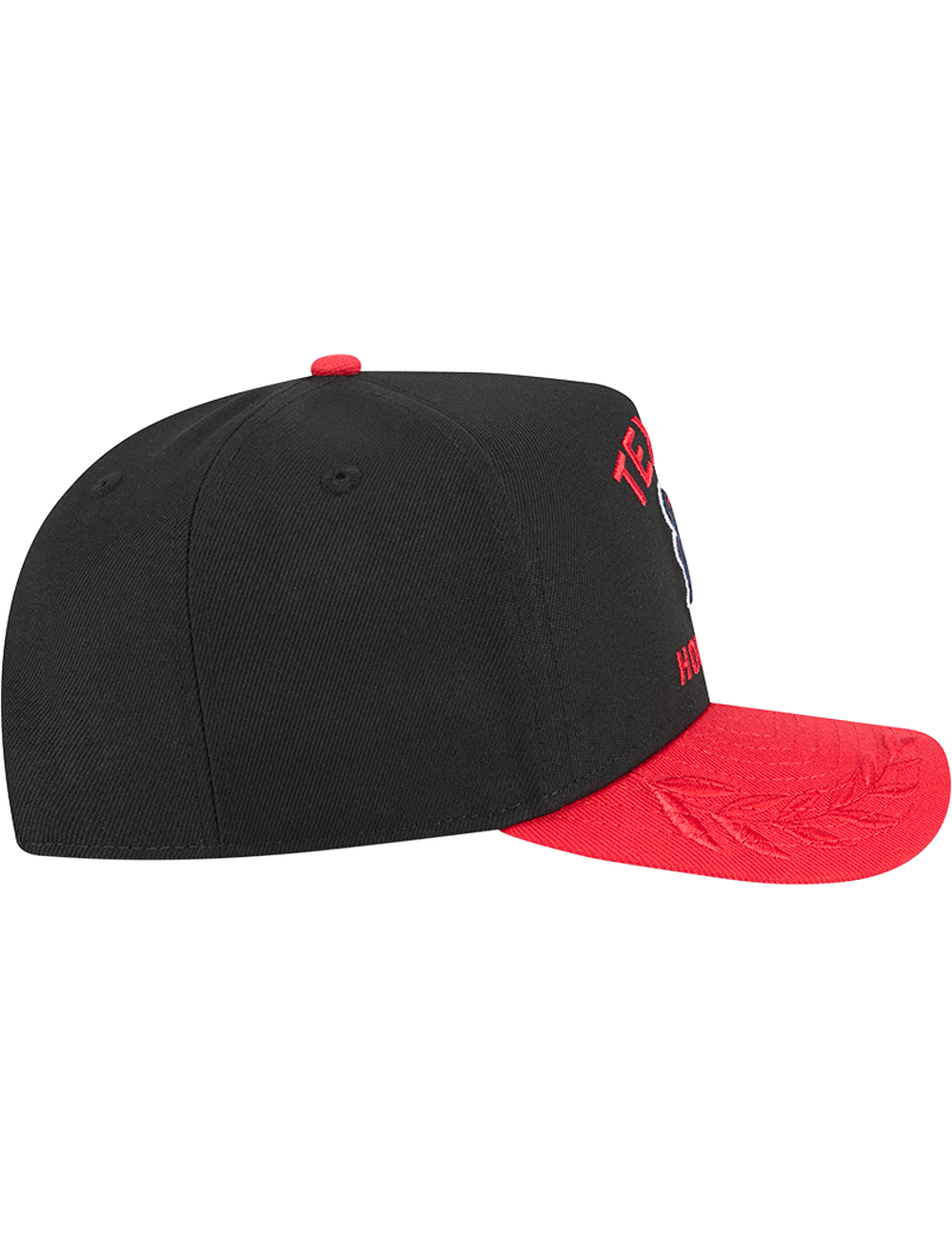 New Era Caps Houston Texans New Era NFL 25 Draft Pre-Curved 9FIFTY A-Frame Snapback Hat - Black