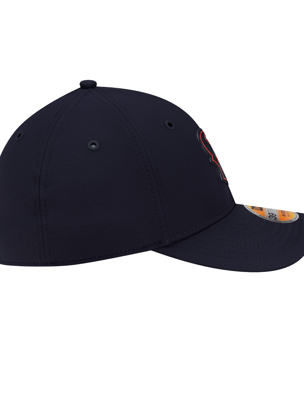 New Era Caps Houston Texans New Era NFL 26 Sideline 39THIRTY M-Crown Stretch-Fit Hat - Navy
