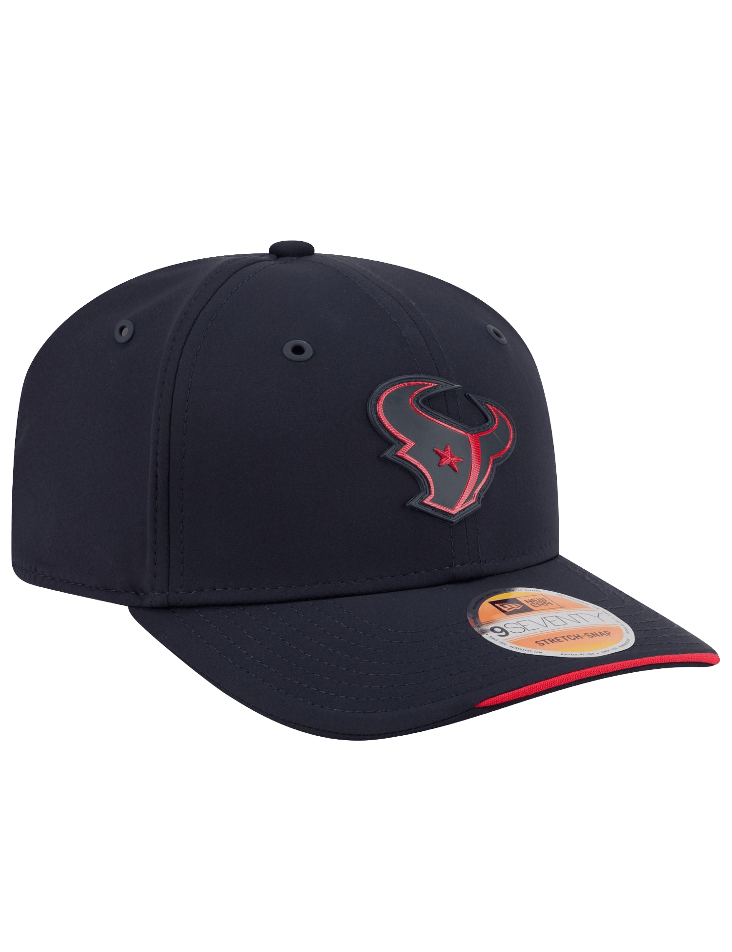 New Era Caps OSFM Houston Texans New Era NFL 26 Sideline 9SEVENTY Stretch-Snapback Hat - Navy