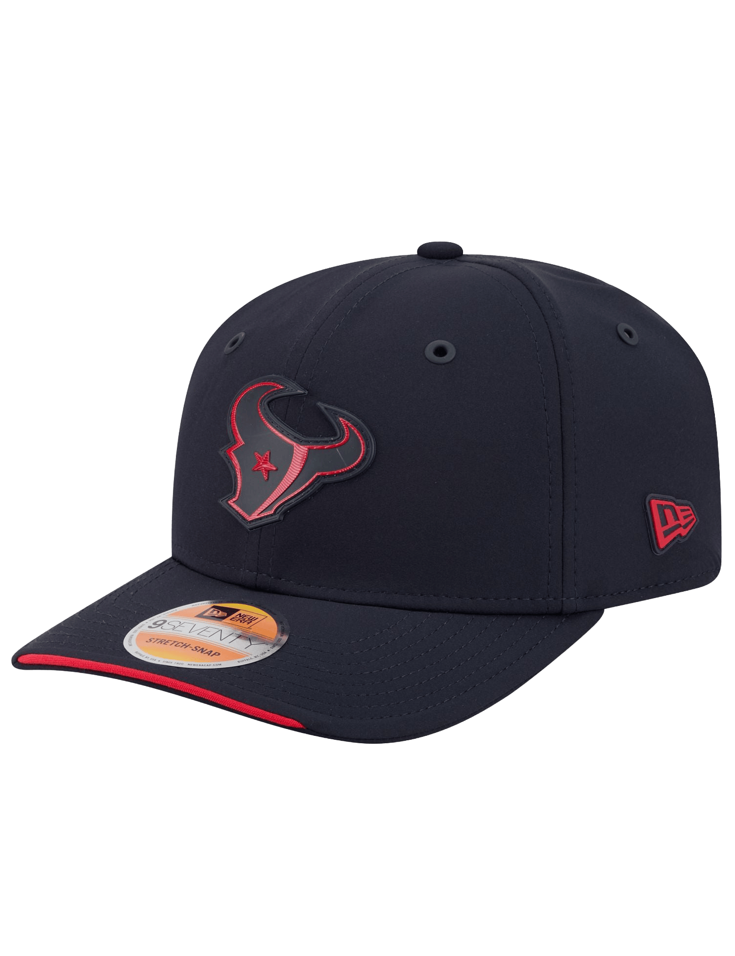 New Era Caps OSFM Houston Texans New Era NFL 26 Sideline 9SEVENTY Stretch-Snapback Hat - Navy