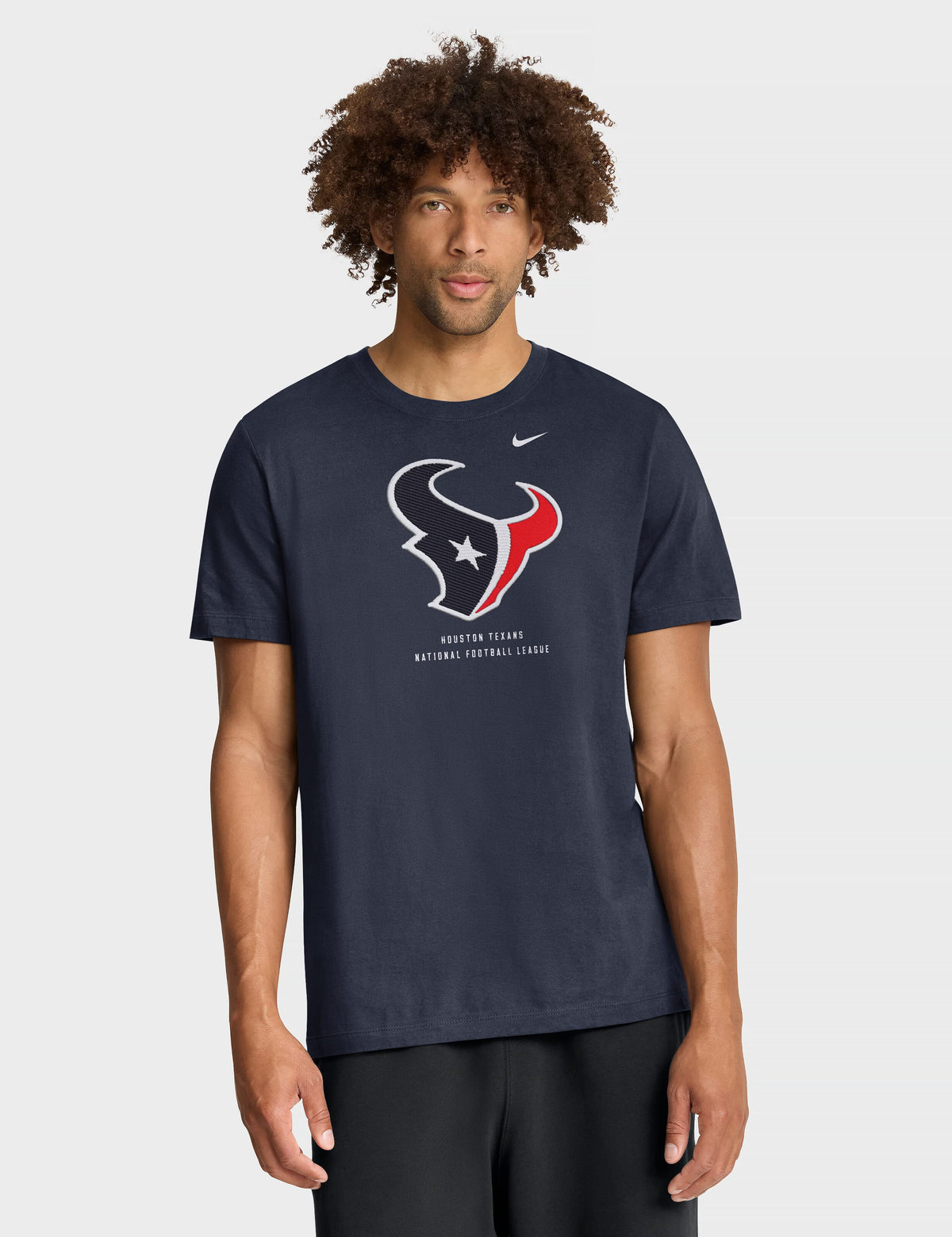 Nike T-Shirts Houston Texans Nike NFL Property Of Cotton T-Shirt - Navy