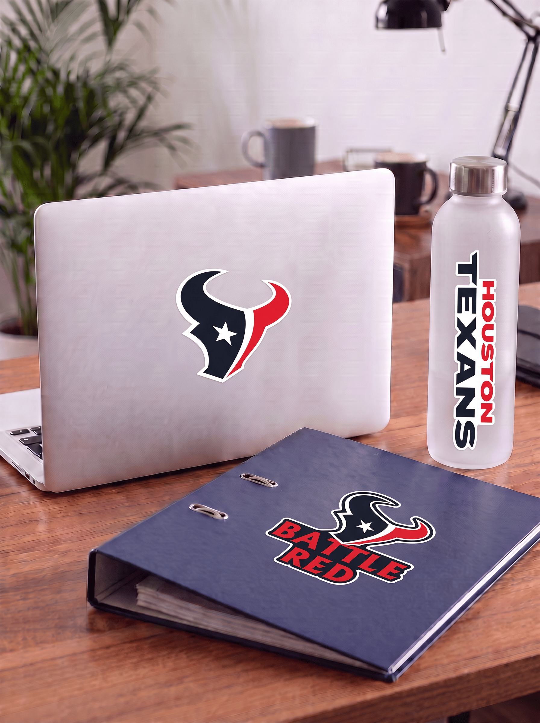 Wincraft Accessories Houston Texans Wincraft NFL Team 3 Piece 5” x 7” Decal Set