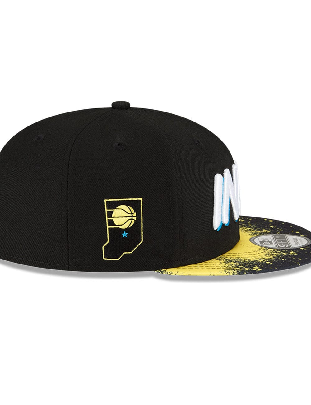 New Era Caps Indiana Pacers New Era NBA 24 City Edition 9FIFTY Snapback Hat