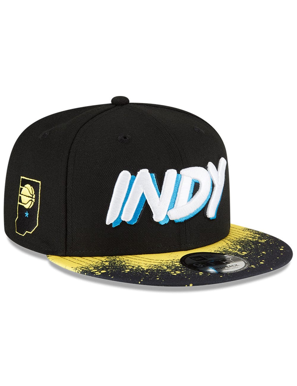 New Era Caps Indiana Pacers New Era NBA 24 City Edition 9FIFTY Snapback Hat