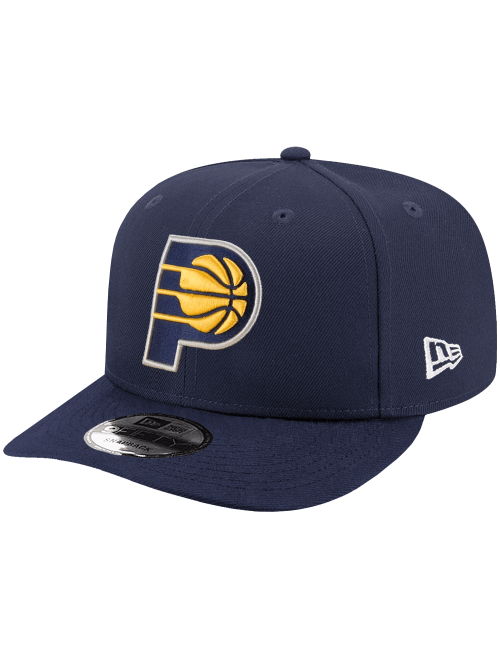 New Era Caps OSFA Indiana Pacers New Era NBA Team 9FIFTY Pre-Curved Snapback Hat - Navy
