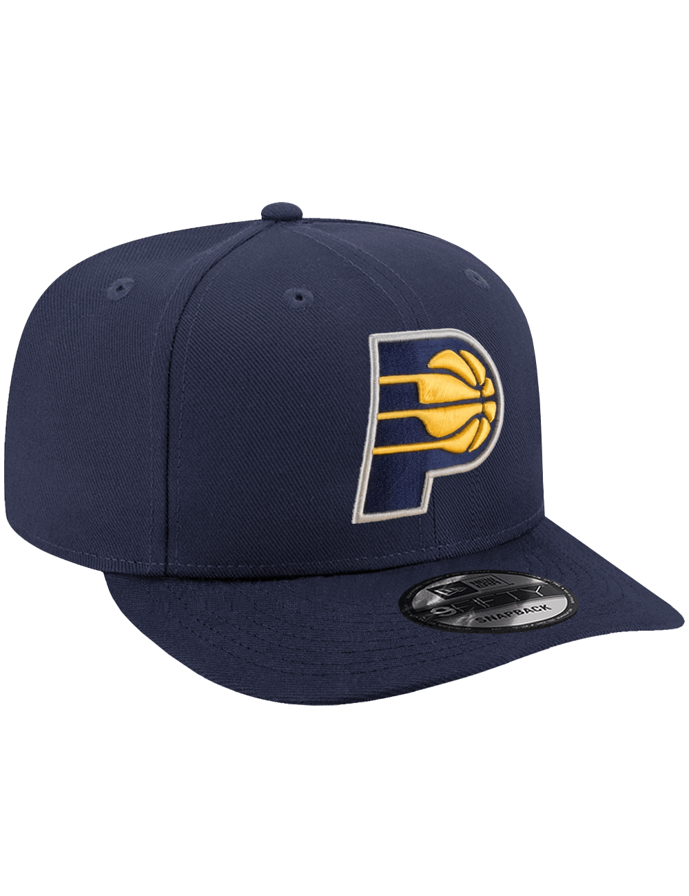 New Era Caps OSFA Indiana Pacers New Era NBA Team 9FIFTY Pre-Curved Snapback Hat - Navy
