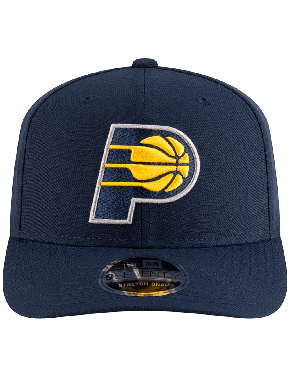 New Era Caps Indiana Pacers New Era NBA Team 9SEVENTY Stretch-Snapback Hat - Navy