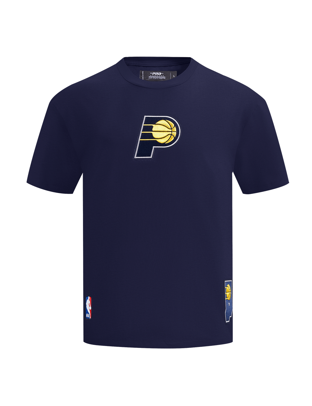 Pro Standard T-Shirts Indiana Pacers Pro Standard NBA Wingspan Drop Shoulder T-Shirt - Navy