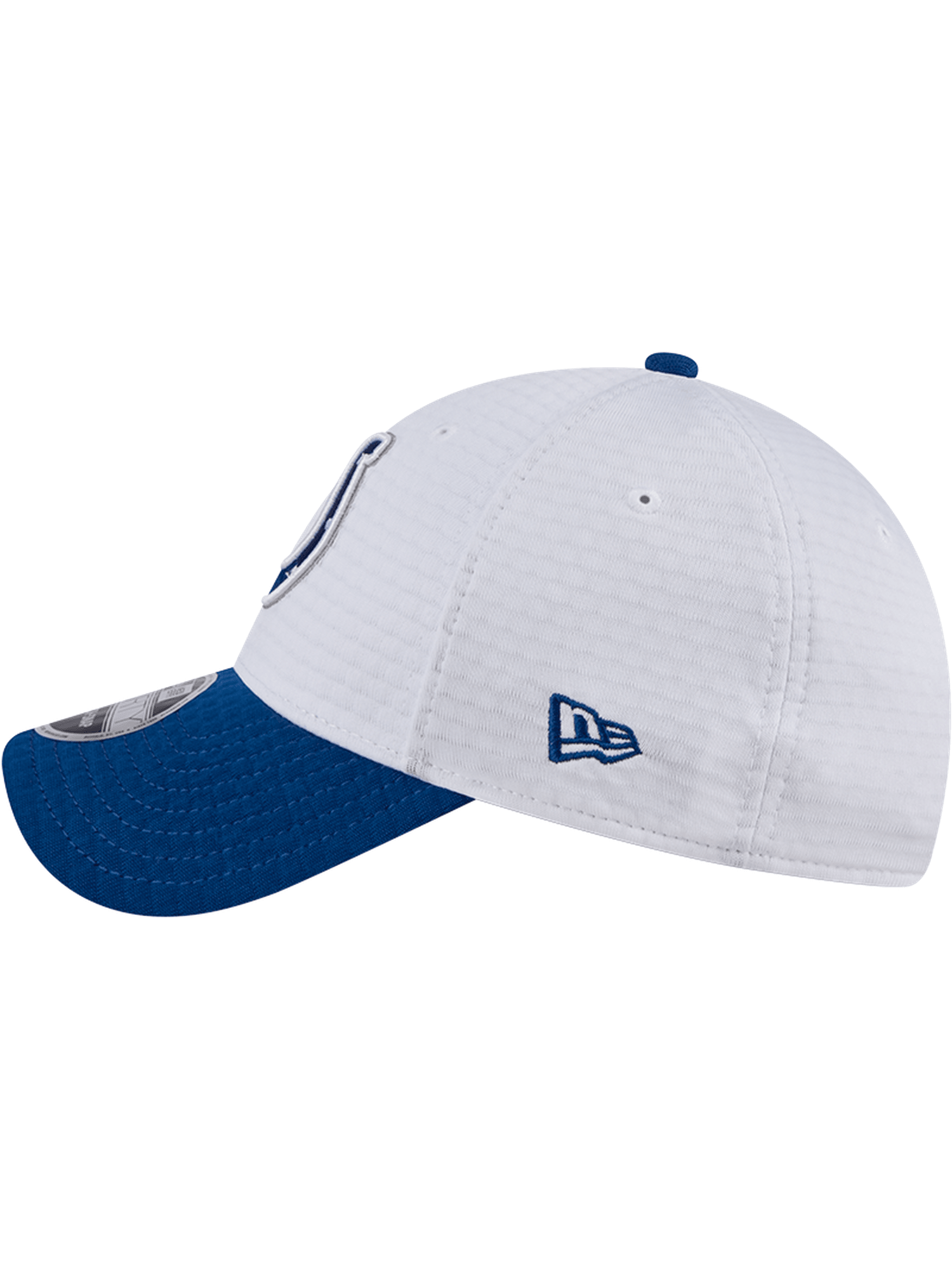 New Era Caps Indianapolis Colts New Era NFL 24 Training 9FORTY Stretch-Snapback Hat - White