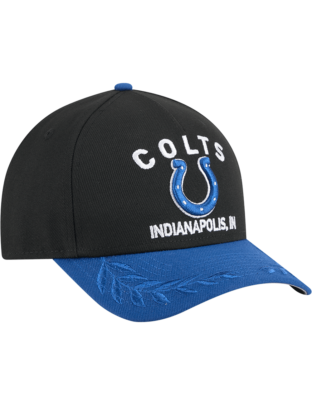 New Era Caps Indianapolis Colts New Era NFL 25 Draft 9FORTY M-Crown Snapback Hat - Black
