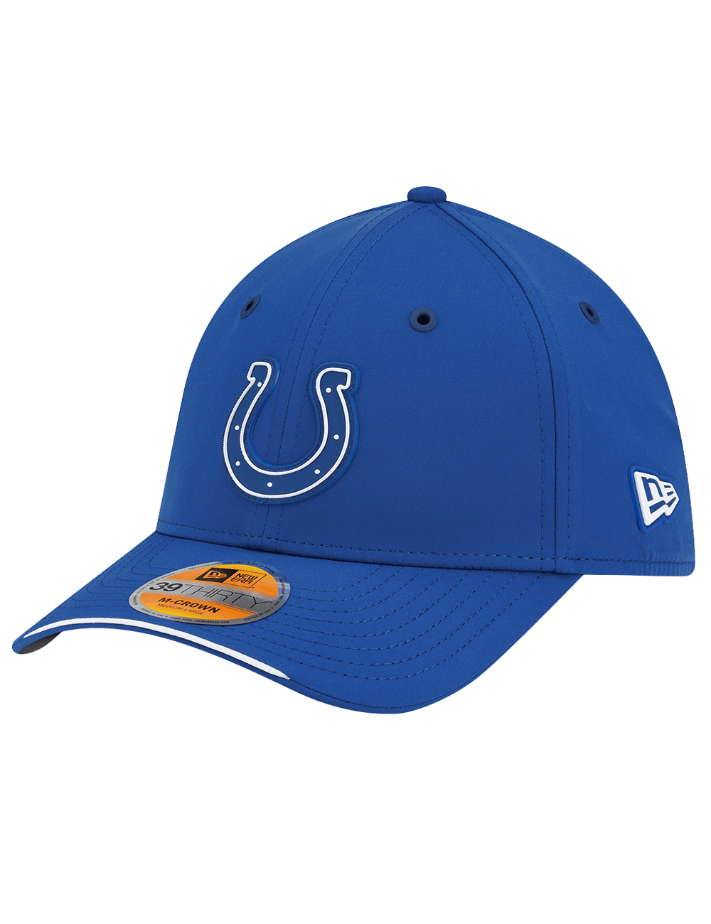 New Era Caps Indianapolis Colts New Era NFL 26 Sideline 39THIRTY M-Crown Stretch-Fit Hat - Blue