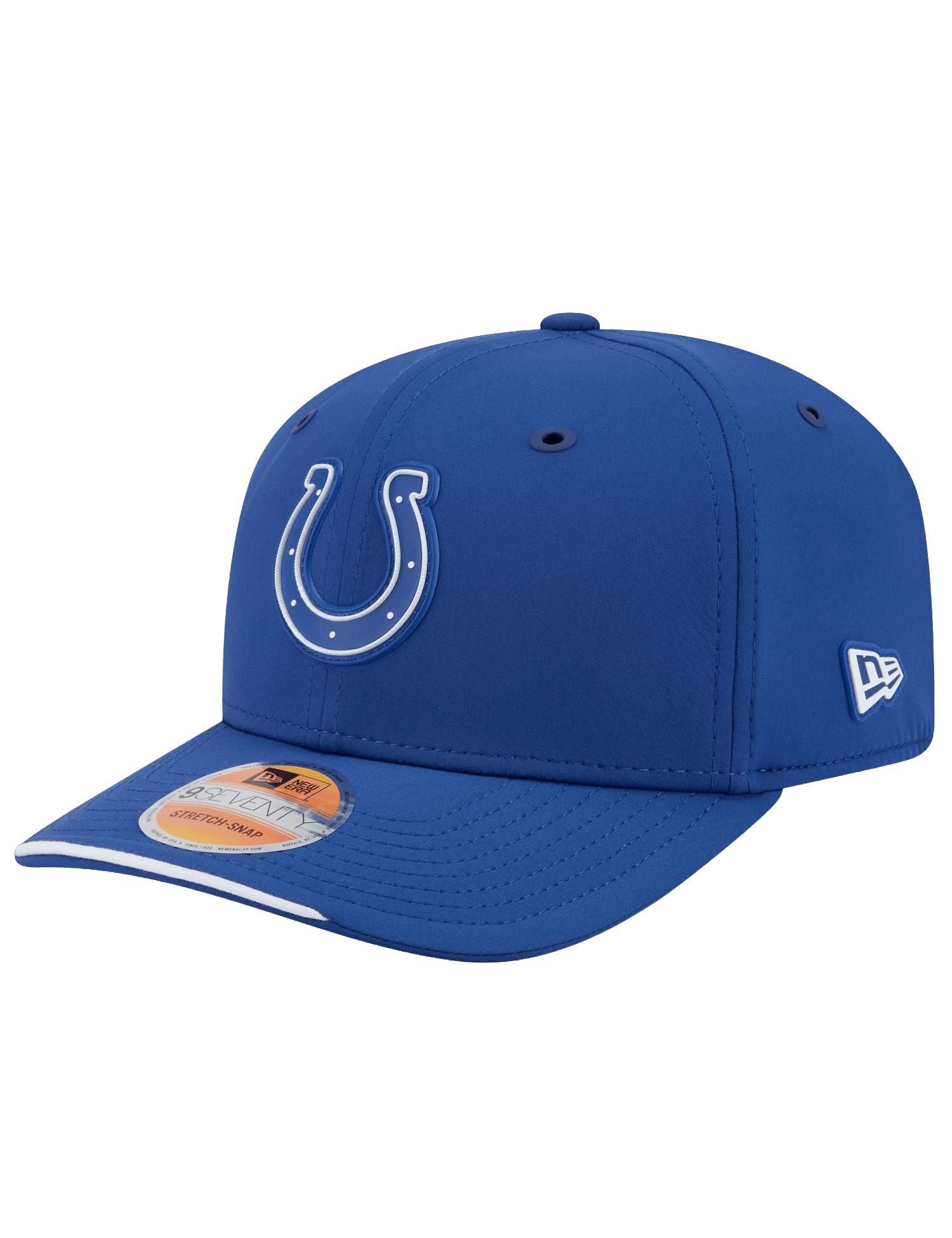 New Era Caps OSFM Indianapolis Colts New Era NFL 26 Sideline 9SEVENTY Stretch-Snapback Hat - Blue