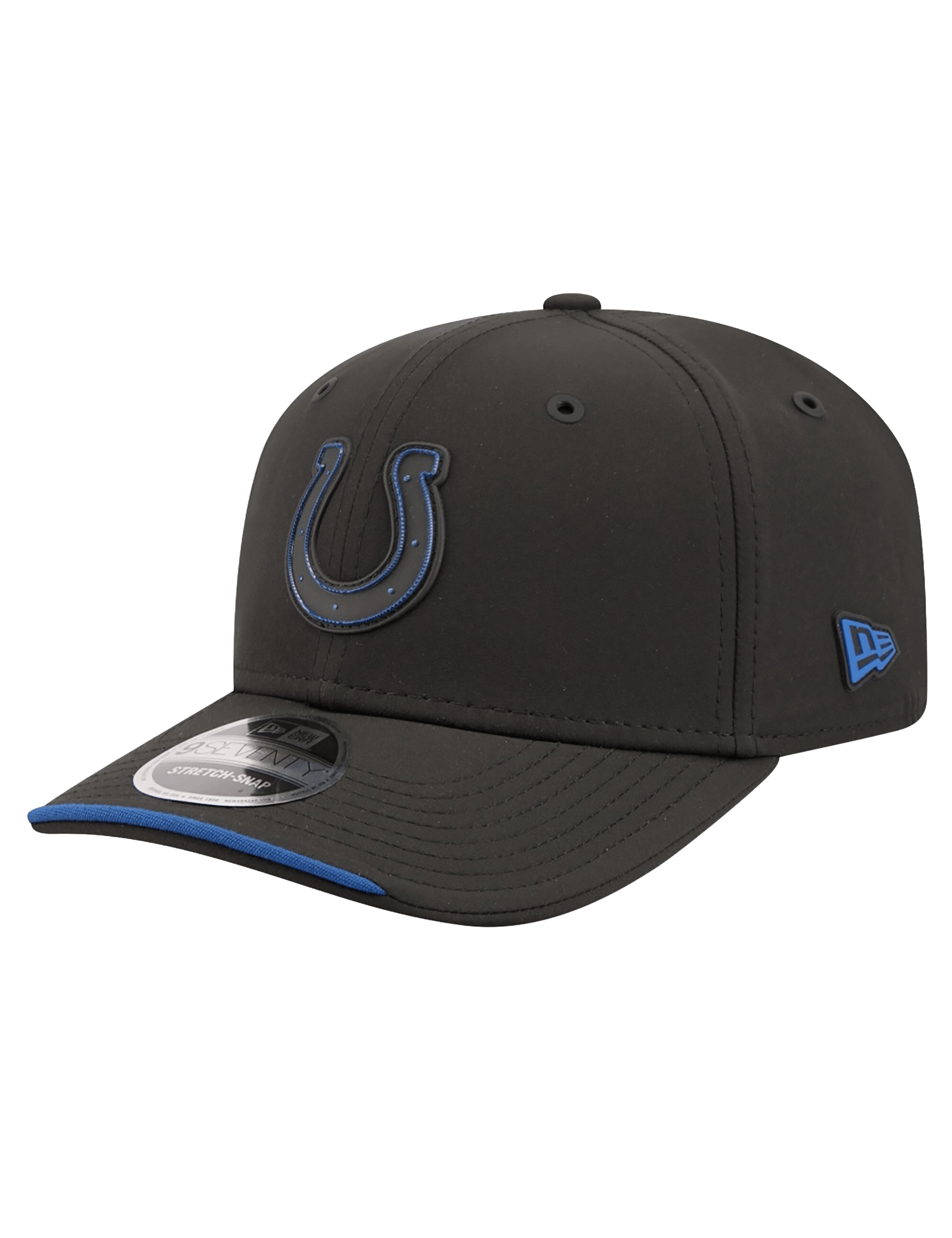New Era Caps OSFM Indianapolis Colts New Era NFL 26 Sideline Alt 9SEVENTY Stretch-Snapback Hat - Black