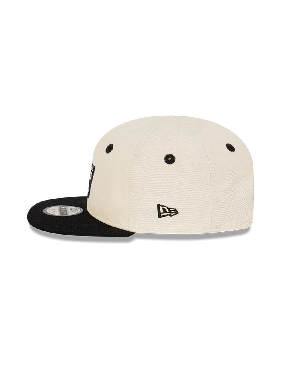 New Era Caps Infants Infants Las Vegas Raiders New Era NFL 2 Tone My 1st 9FIFTY Snapback Hat - Chrome White