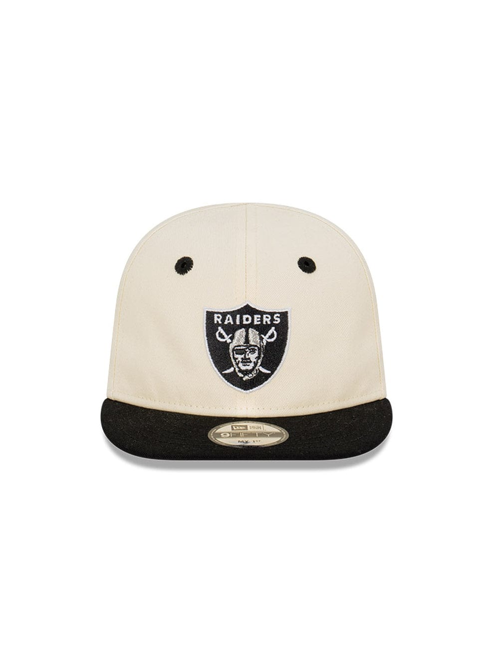 New Era Caps Infants Infants Las Vegas Raiders New Era NFL 2 Tone My 1st 9FIFTY Snapback Hat - Chrome White
