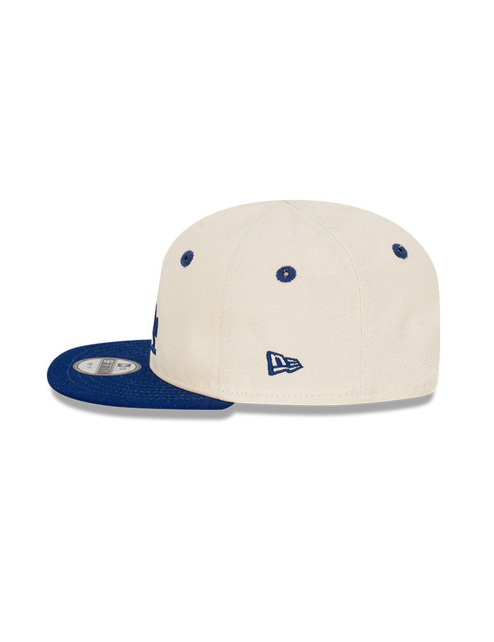 New Era Caps Infants Infants Los Angeles Dodgers New Era MLB 2 Tone My 1st 9FIFTY Snapback Hat - Chrome White