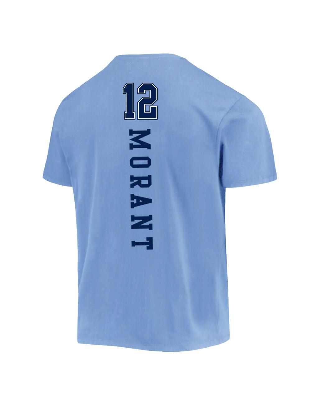 NBA Essentials T-Shirts Ja Morant Memphis Grizzlies NBA Name & Number T-Shirt - Blue