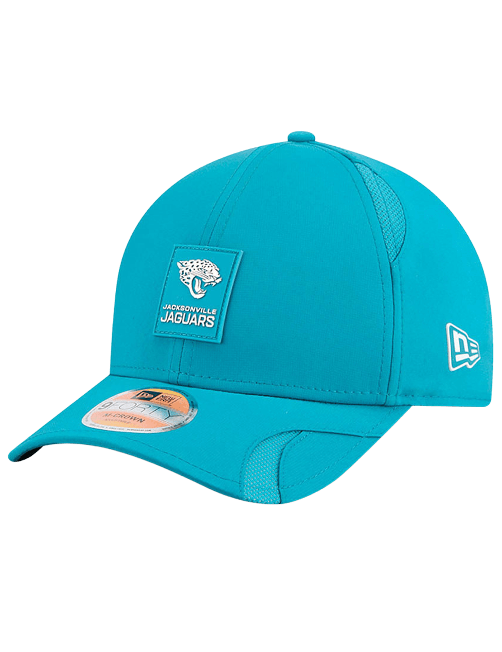 New Era Caps Jacksonville Jaguars New Era NFL 25 Sideline 9FORTY M-Crown Snapback Hat - Turquoise