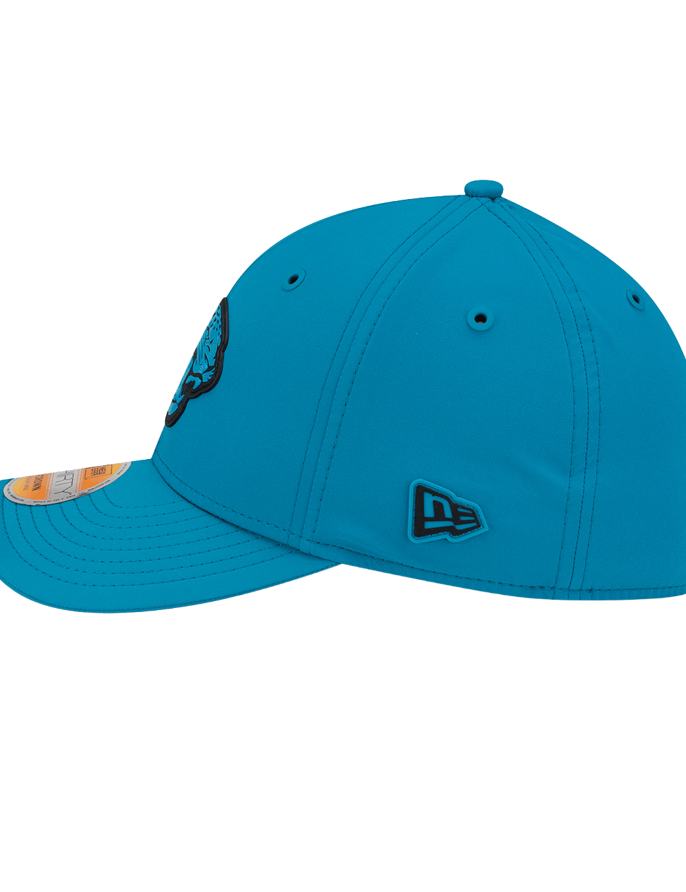 New Era Caps Jacksonville Jaguars New Era NFL 26 Sideline 39THIRTY M-Crown Stretch-Fit Hat - Teal