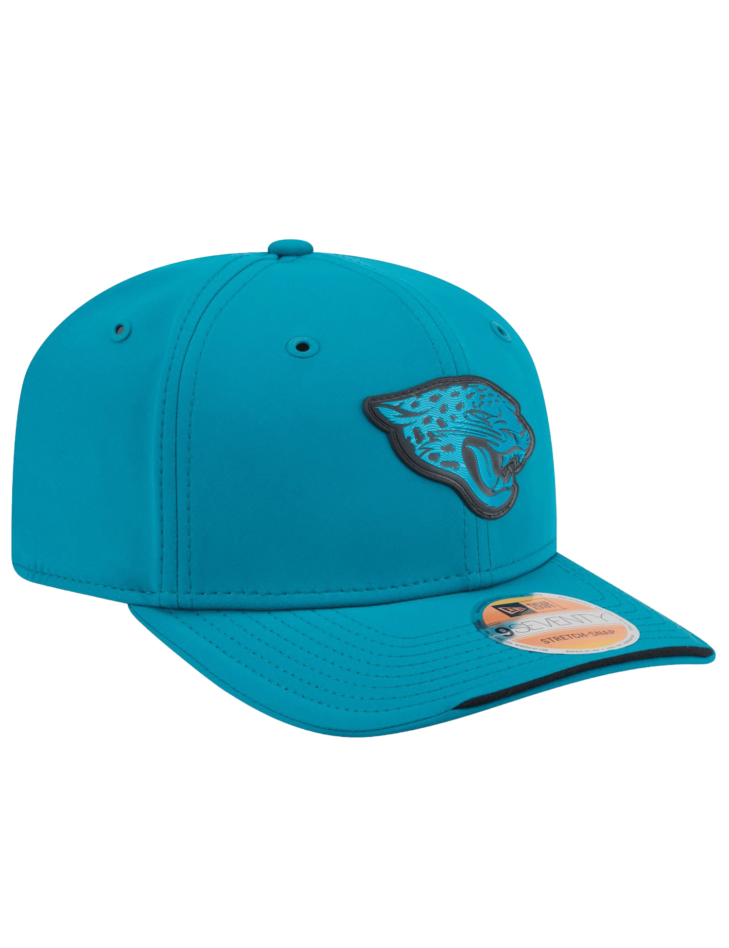 New Era Caps OSFM Jacksonville Jaguars New Era NFL 26 Sideline 9SEVENTY Stretch-Snapback Hat - Teal