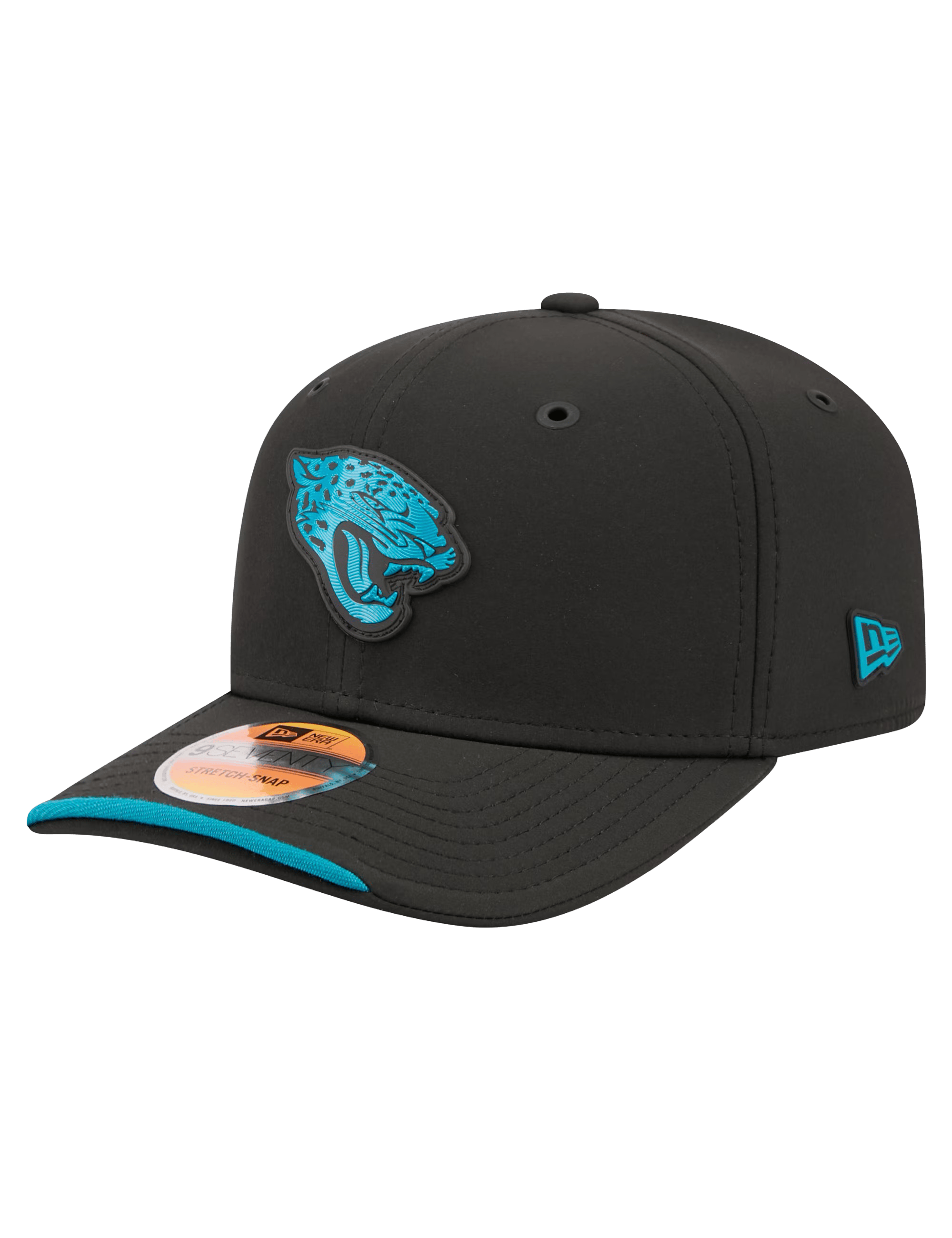 New Era Caps OSFM Jacksonville Jaguars New Era NFL 26 Sideline Alt 9SEVENTY Stretch-Snapback Hat - Black