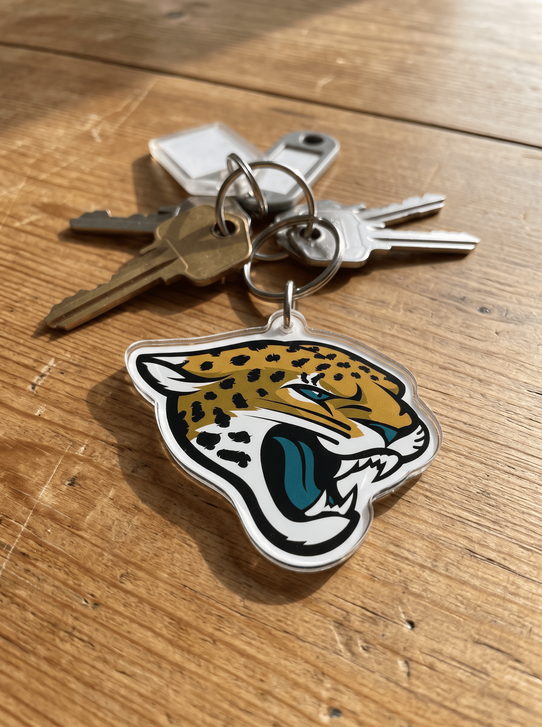 Wincraft Accessories Jacksonville Jaguars Wincraft NFL Premium Acrylic Team Key Ring