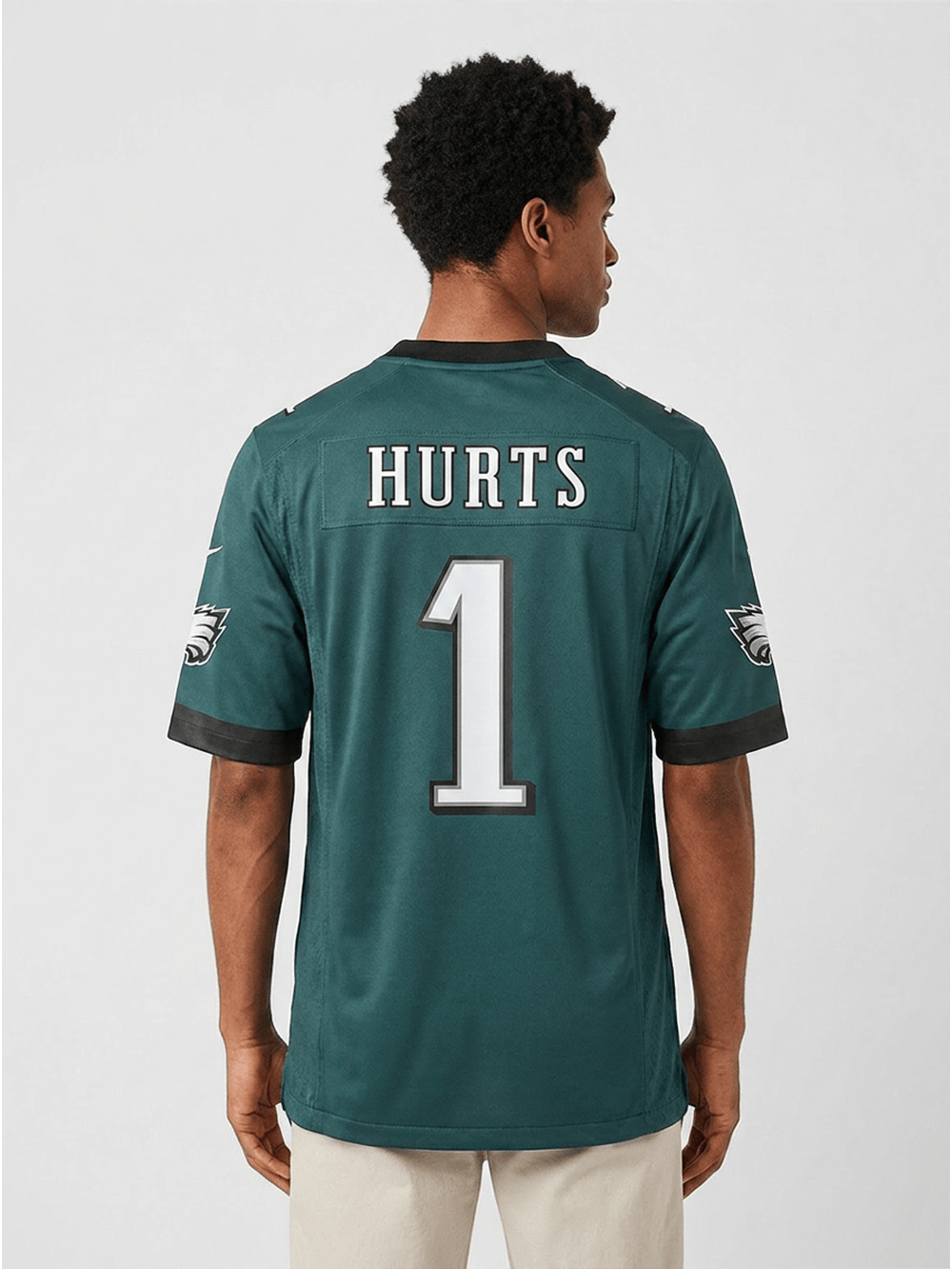 Nike Jerseys Jalen Hurts Philadelphia Eagles Nike NFL Game Jersey - Teal