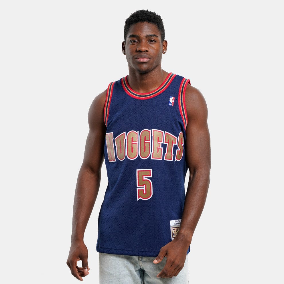 Mitchell And Ness Jerseys L Jalen Rose Denver Nuggets Mitchell & Ness NBA 94 Swingman Jersey - Navy