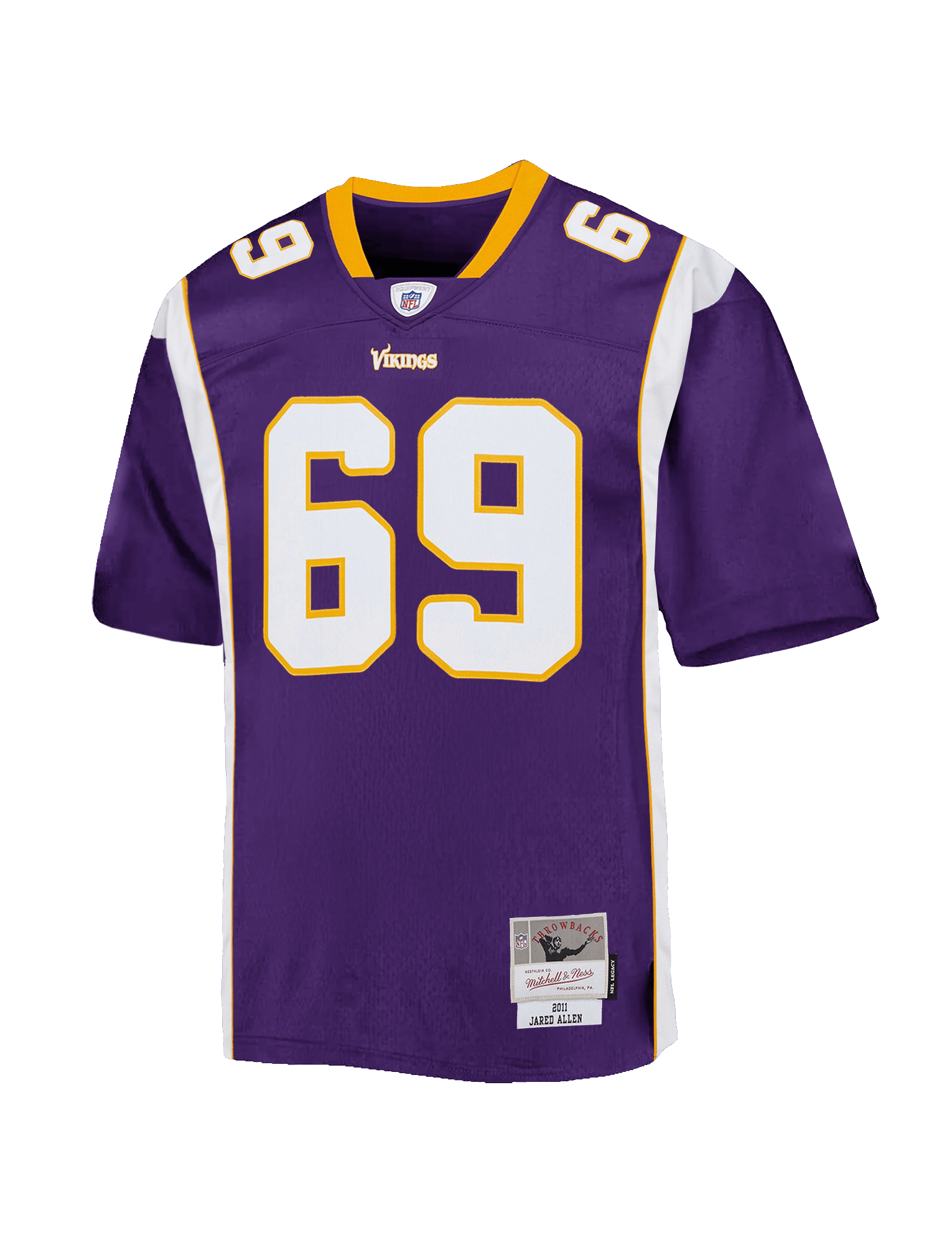 Mitchell And Ness Jerseys Jared Allen Minnesota Vikings Mitchell & Ness NFL 11 Legacy Jersey - Purple