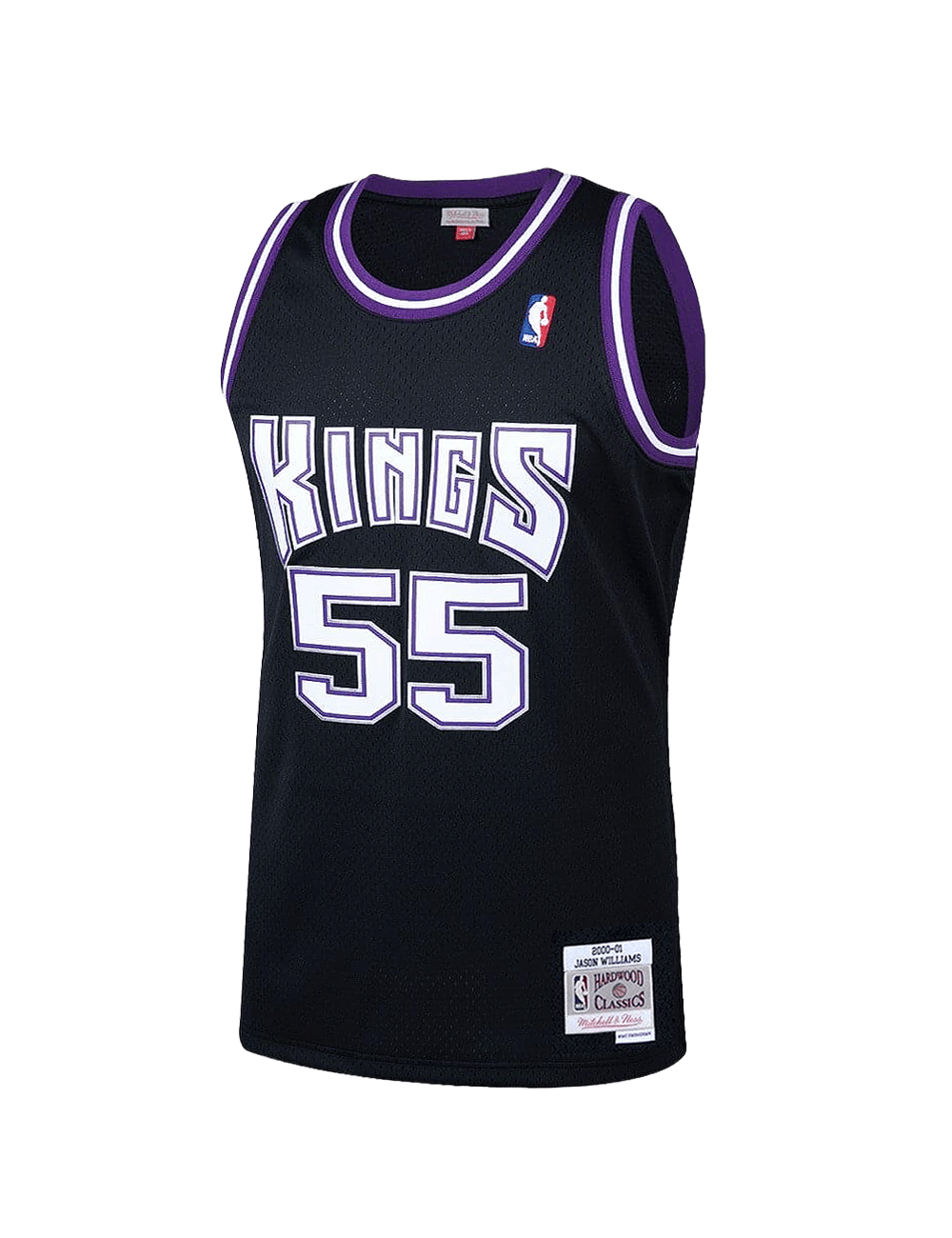Mitchell And Ness Jerseys Jason Williams Sacramento Kings Mitchell & Ness NBA 00-01 Road HWC Swingman Jersey - Black