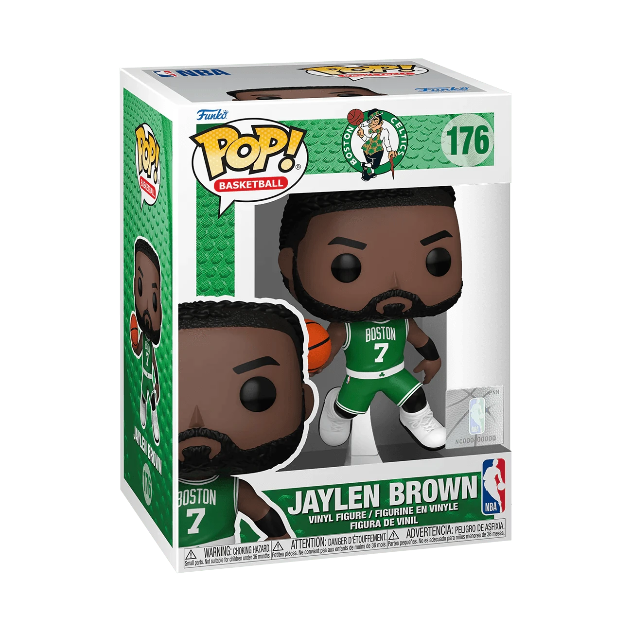 Funko Figures Jaylen Brown Boston Celtics Funko NBA 176 Pop Vinyl Figure