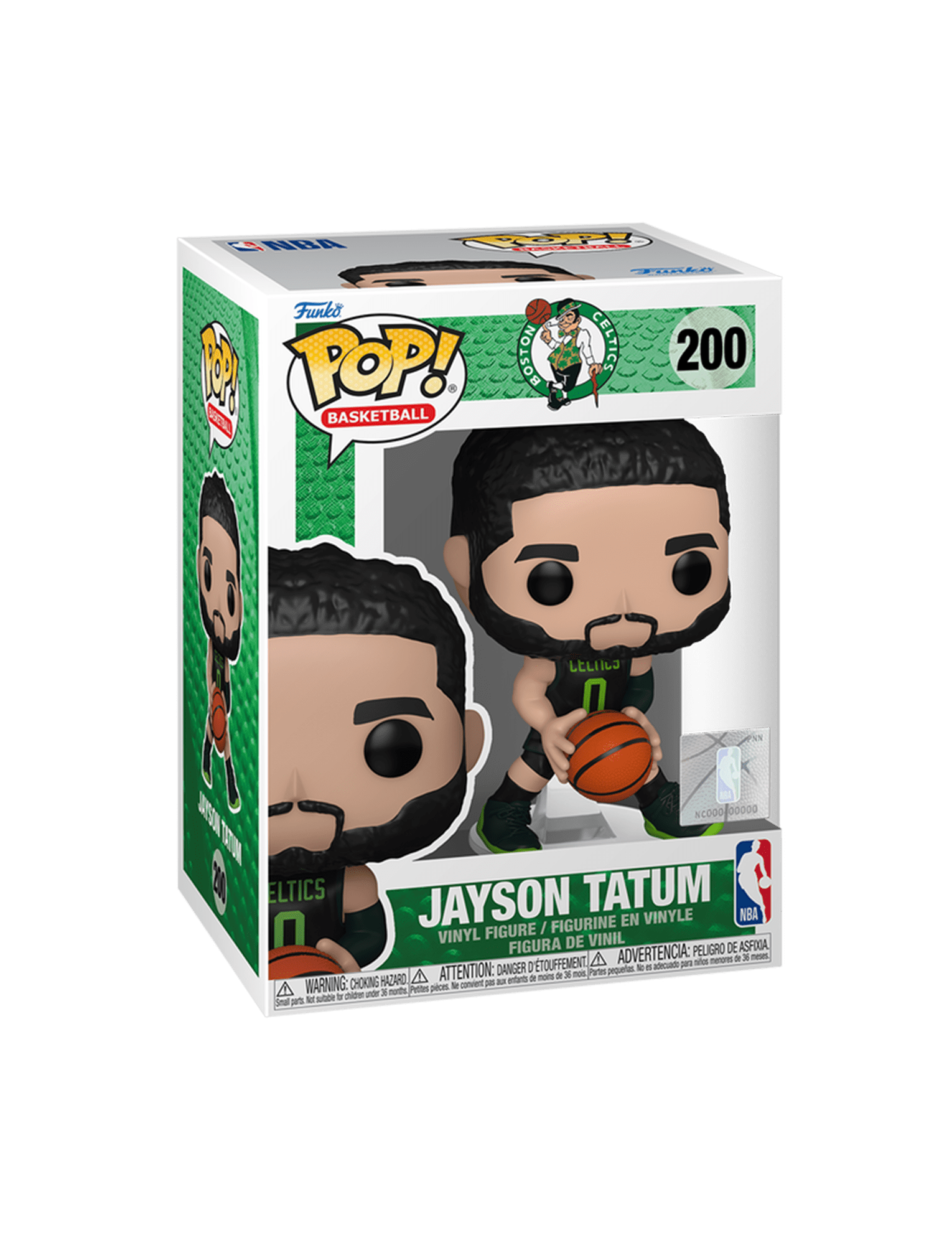 Funko Figures Jayson Tatum Boston Celtics Funko NBA 24-25 City Edition Pop Figure