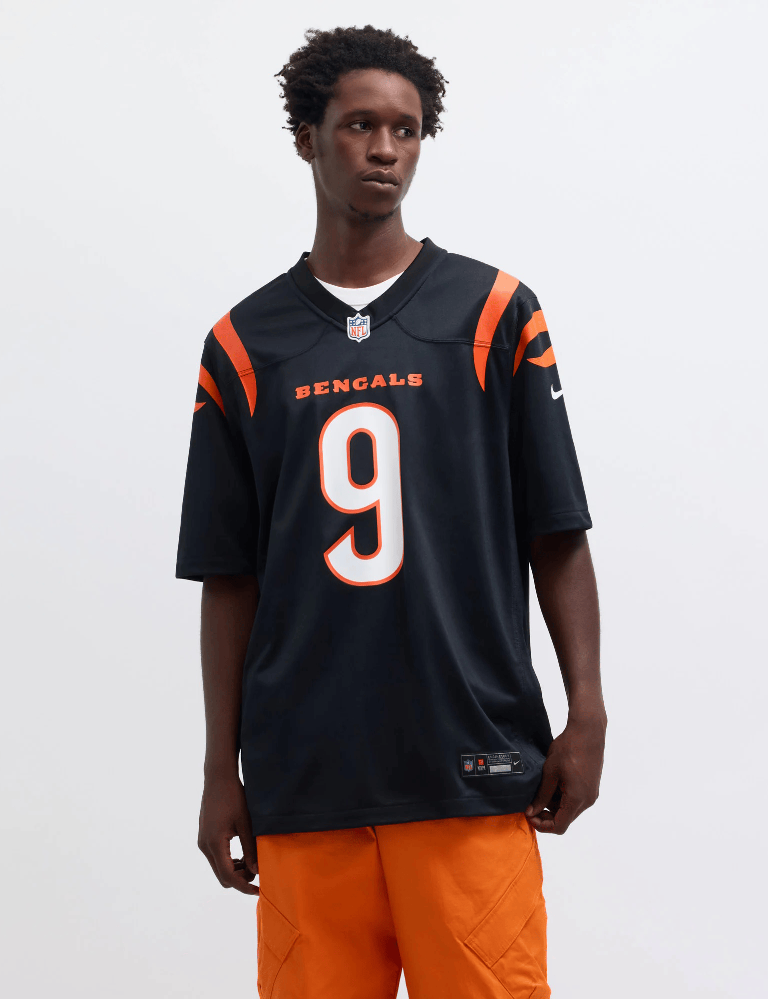 Nike Jerseys Joe Burrow Cincinnati Bengals Nike NFL Game Jersey - Black
