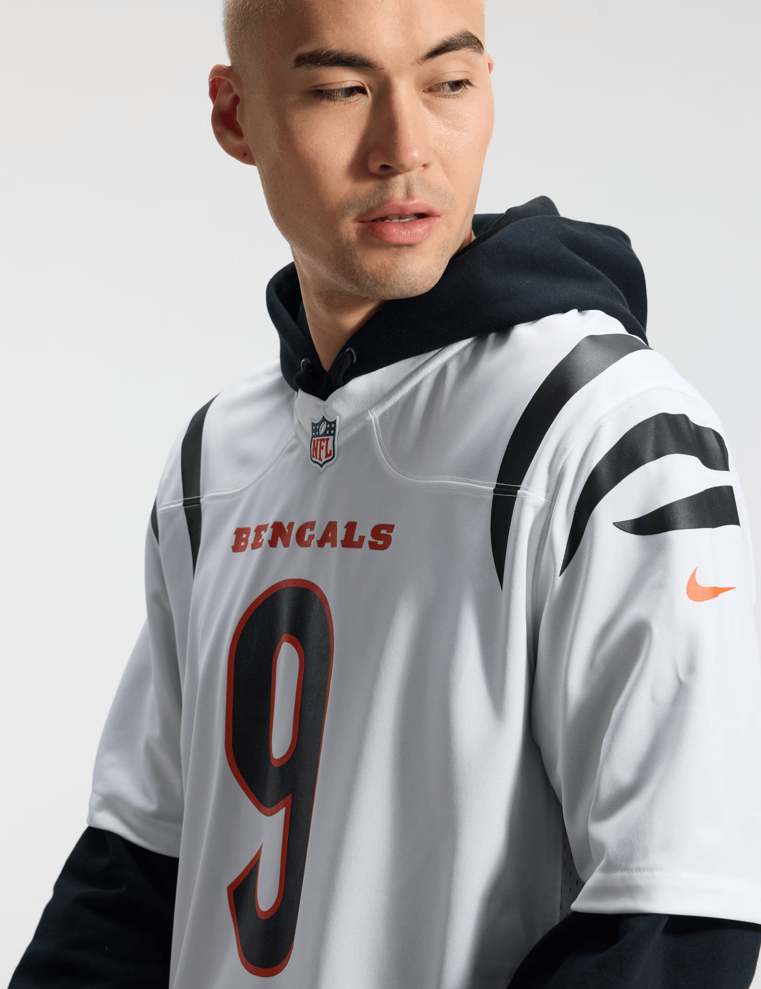 Nike Jerseys Joe Burrow Cincinnati Bengals Nike NFL Road Game Jersey - White