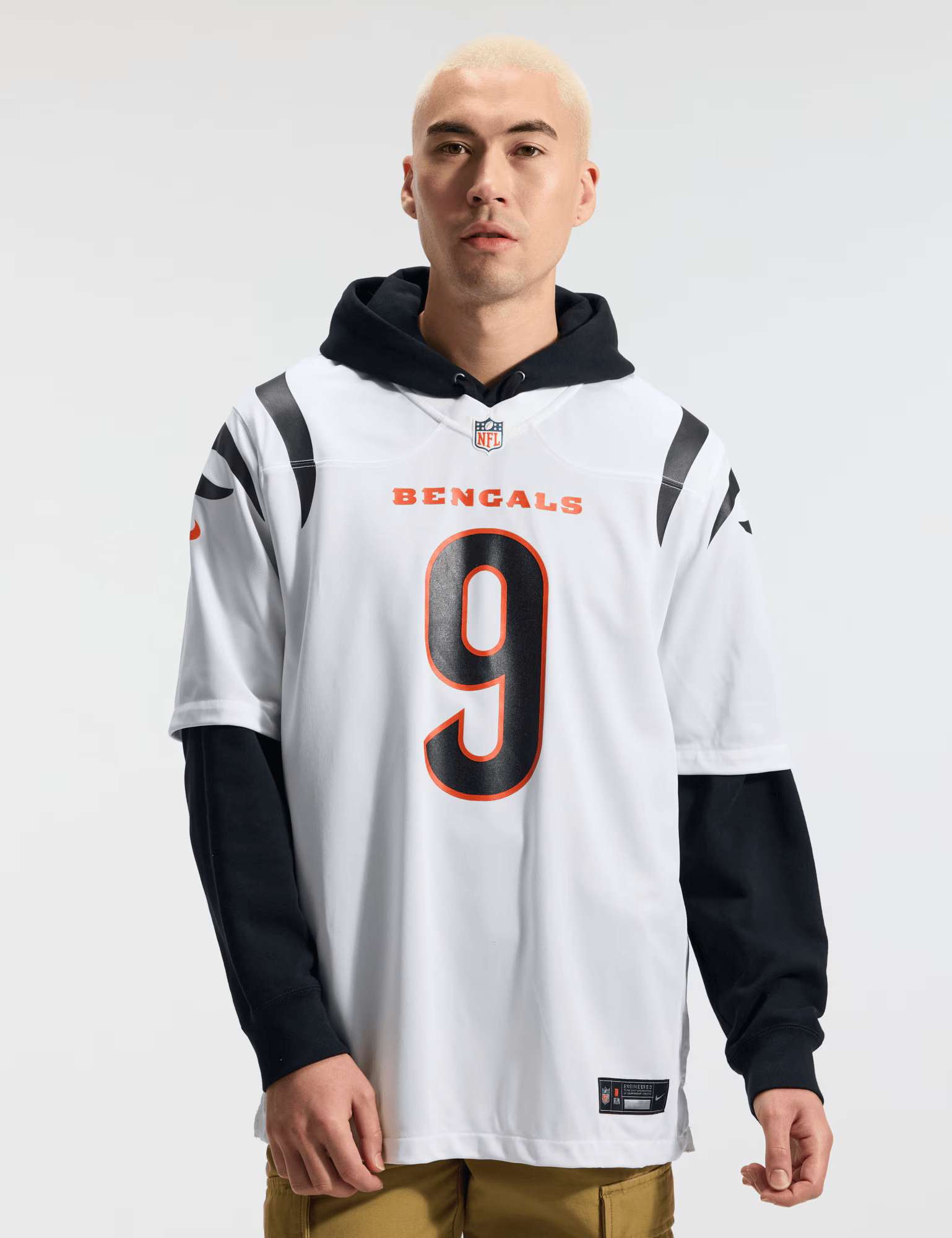 Nike Jerseys Joe Burrow Cincinnati Bengals Nike NFL Road Game Jersey - White