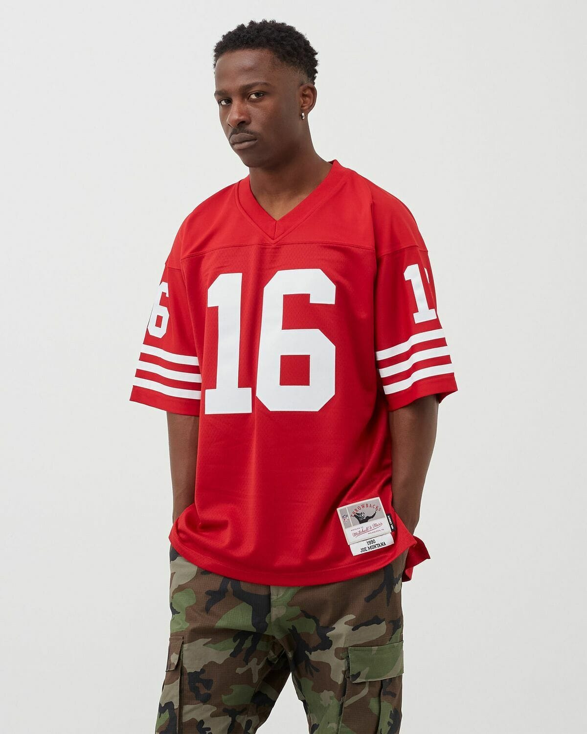 Mitchell And Ness Jerseys Joe Montana San Francisco 49ers Mitchell & Ness NFL Legacy Jersey - Red