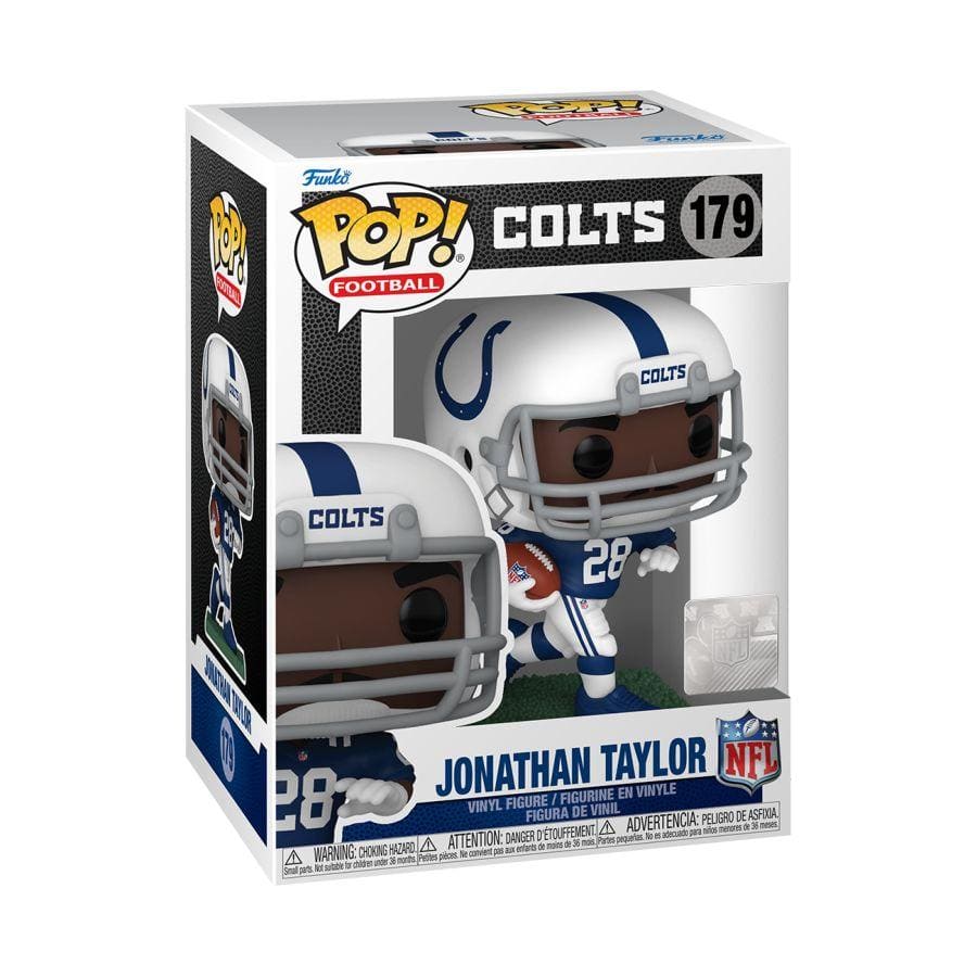 Funko Figures Jonathan Taylor Indianapolis Colts Funko NFL Pop Vinyl 3.75" Figure - Blue