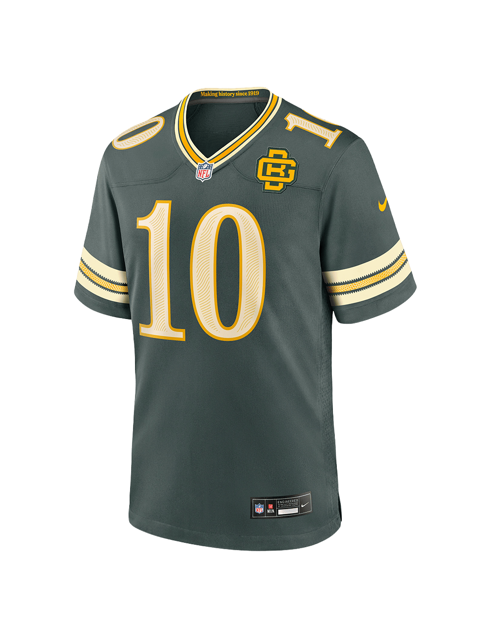 Nike Jerseys Jordan Love Green Bay Packers Nike NFL 26 Rivalries Game Jersey