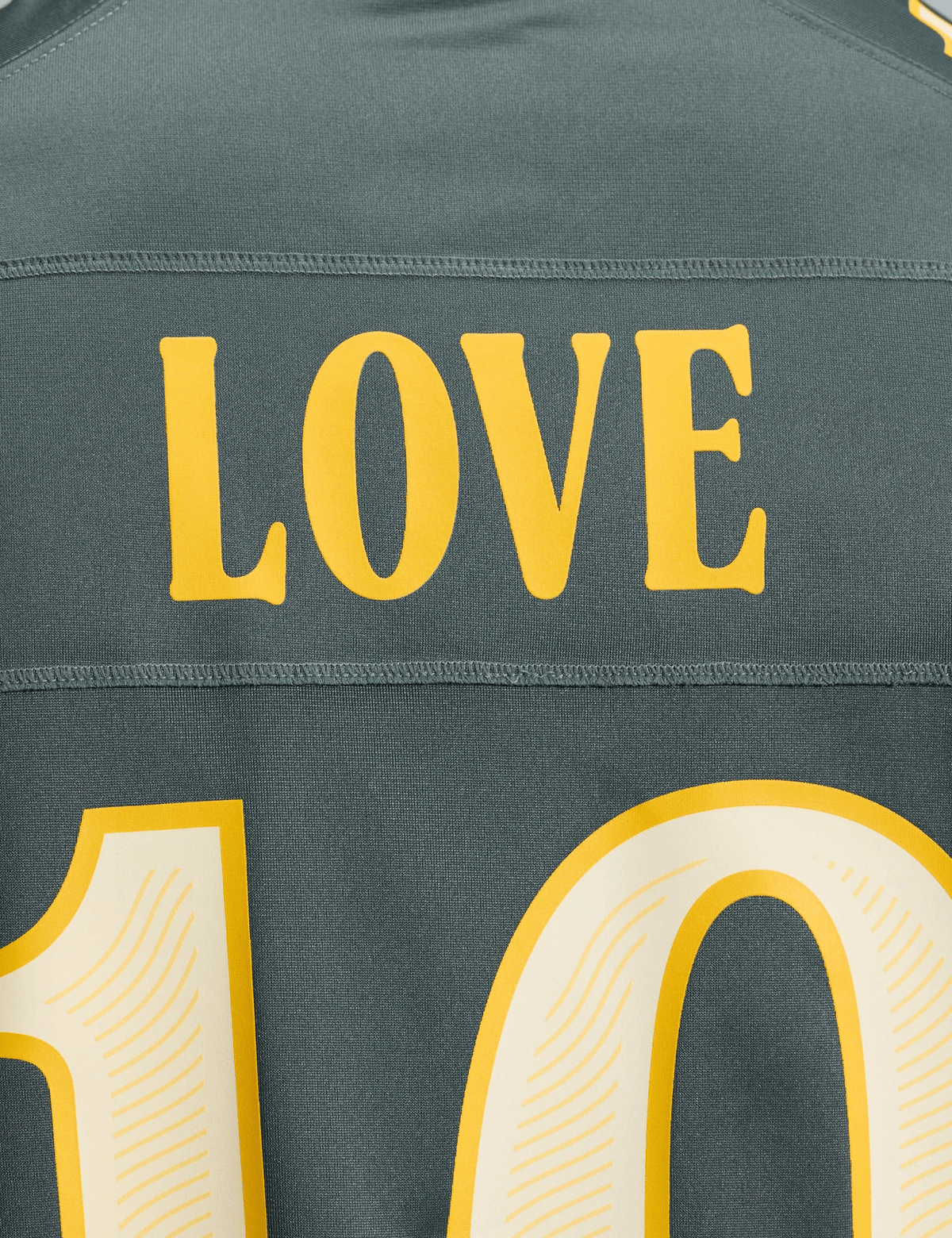 Nike Jerseys Jordan Love Green Bay Packers Nike NFL 26 Rivalries Game Jersey