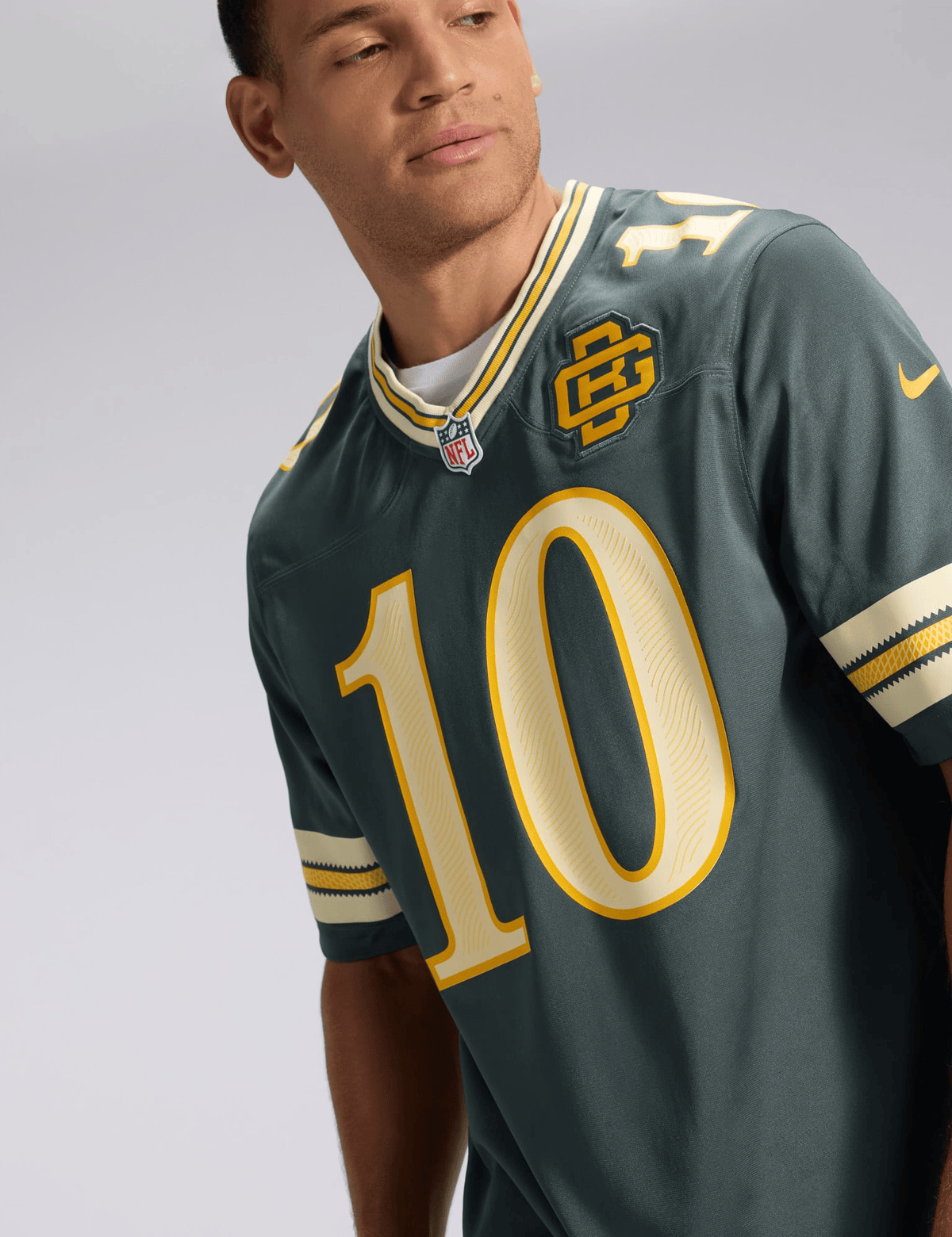 Nike Jerseys Jordan Love Green Bay Packers Nike NFL 26 Rivalries Game Jersey