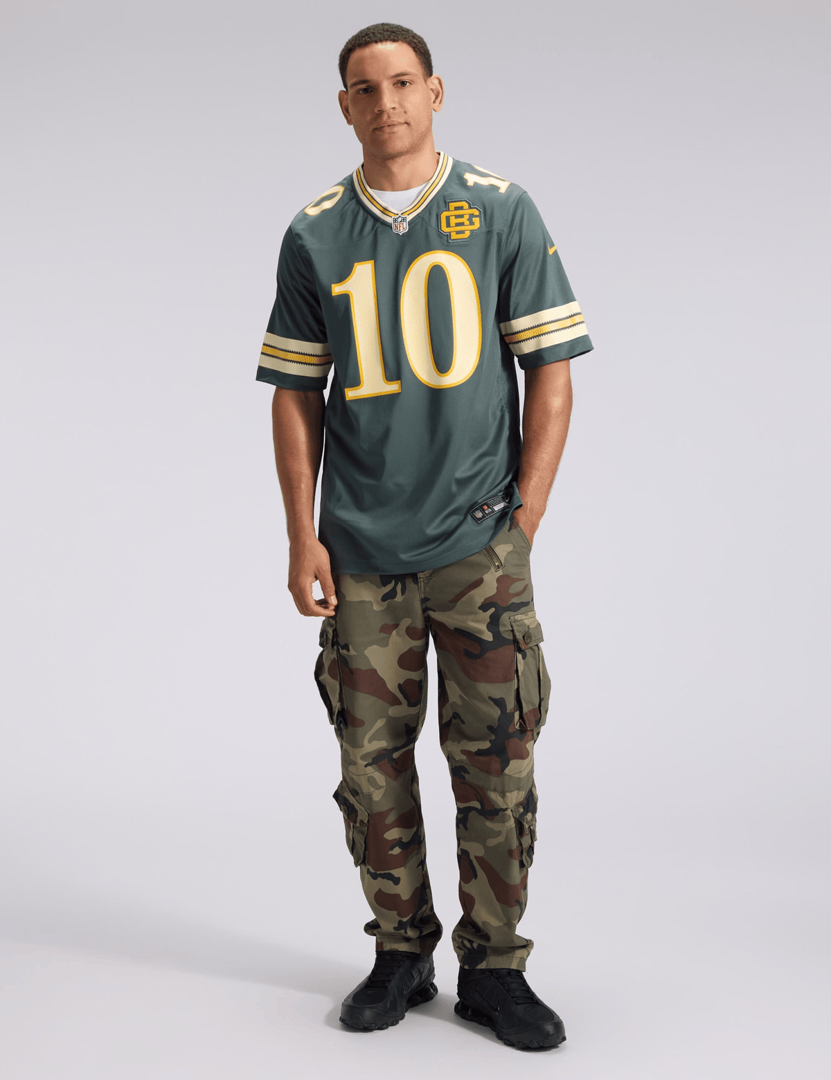 Nike Jerseys Jordan Love Green Bay Packers Nike NFL 26 Rivalries Game Jersey