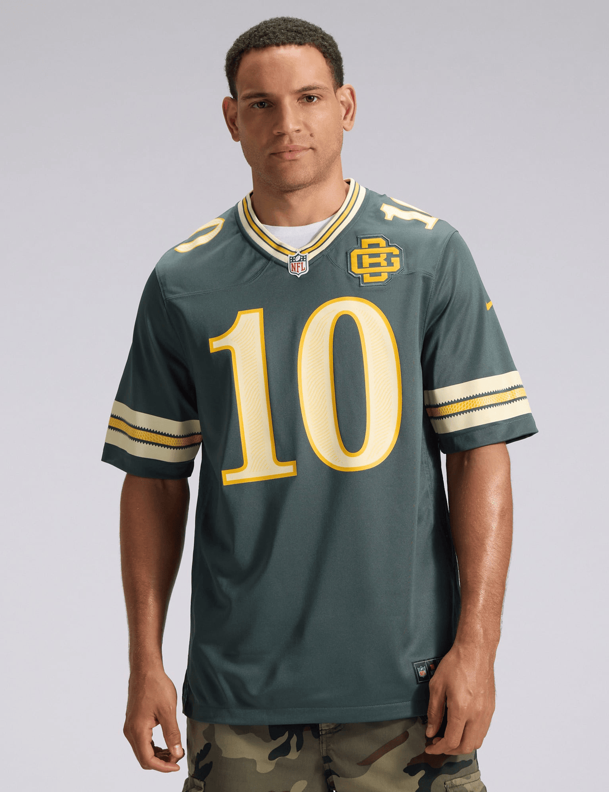 Nike Jerseys Jordan Love Green Bay Packers Nike NFL 26 Rivalries Game Jersey