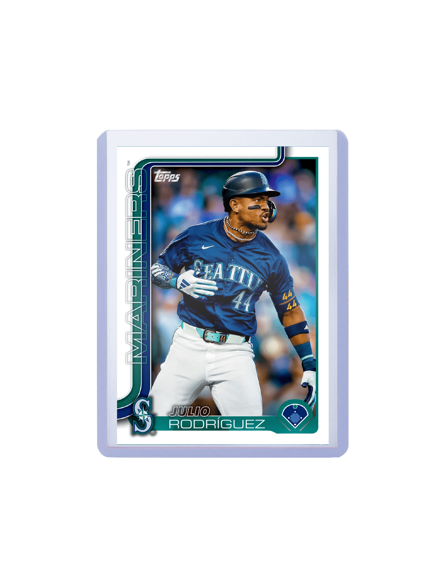 Topps Cards Julio Rodriguez Seattle Mariners Topps MLB Series 1 25 Base Card