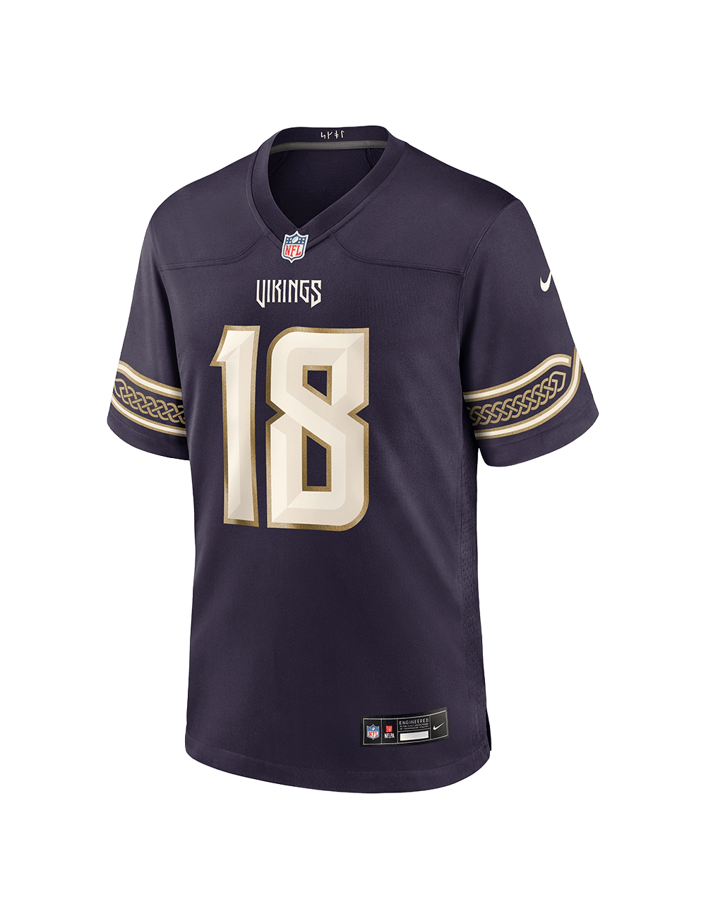 Nike Jerseys Justin Jefferson Minnesota Vikings Nike NFL 26 Rivalries Game Jersey