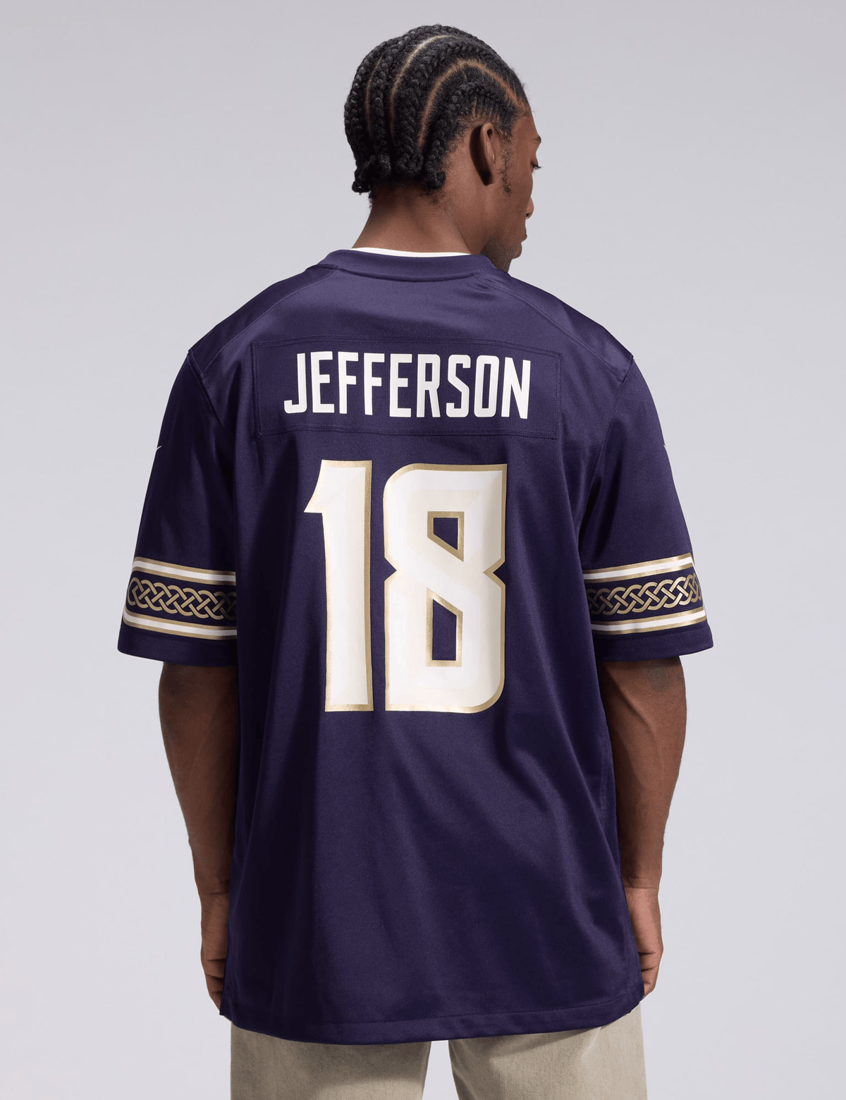 Nike Jerseys Justin Jefferson Minnesota Vikings Nike NFL 26 Rivalries Game Jersey
